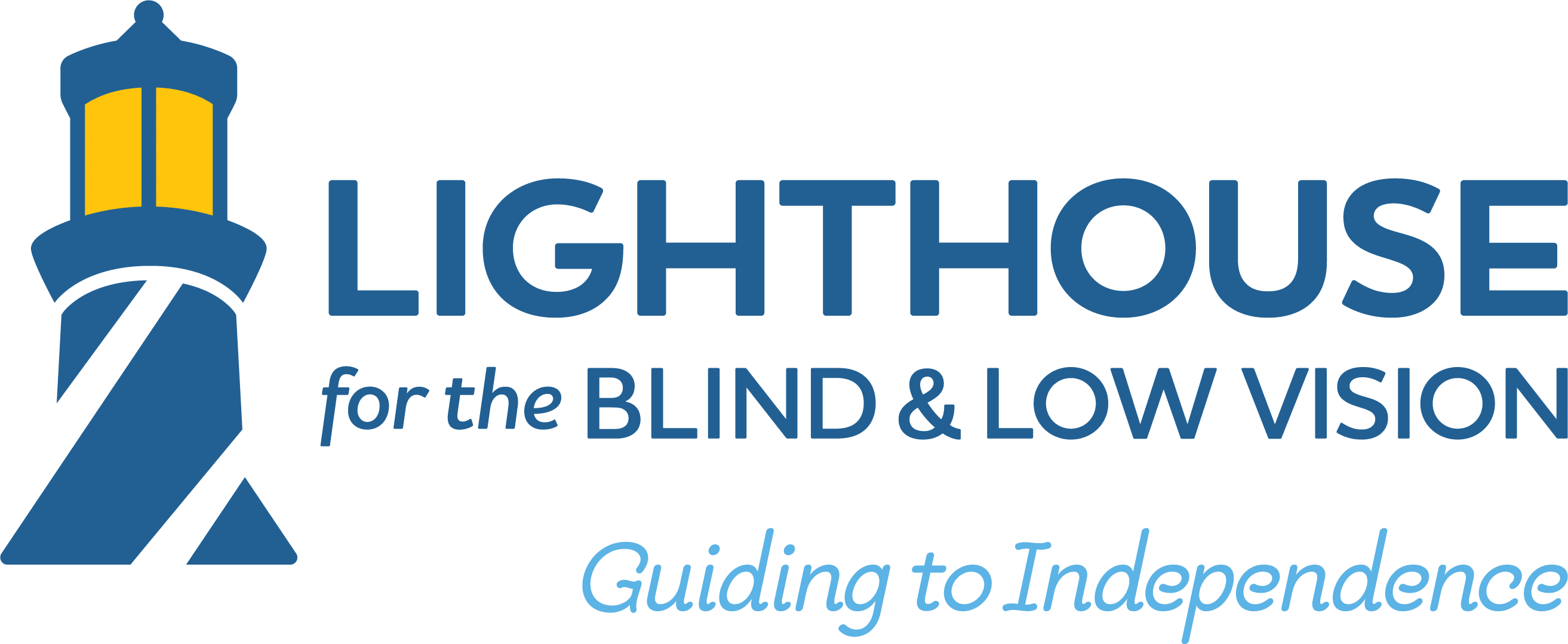 Lighthouse for the Blind & Low Vision logo