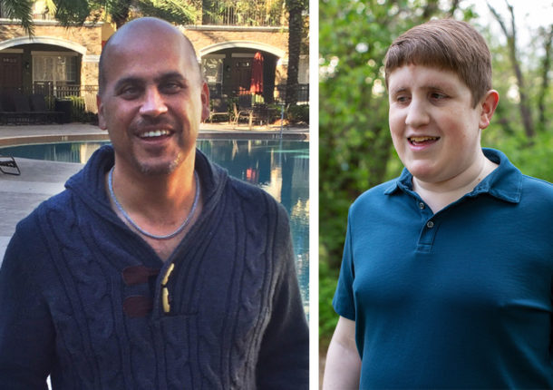 Mike Calvo (left) and Matt Campbell